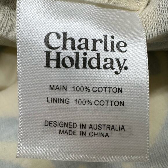 NWT | Charlie Holiday | Jenna Mini Dress | Blue Swirl | US 10 || XL - Picture 8 of 16